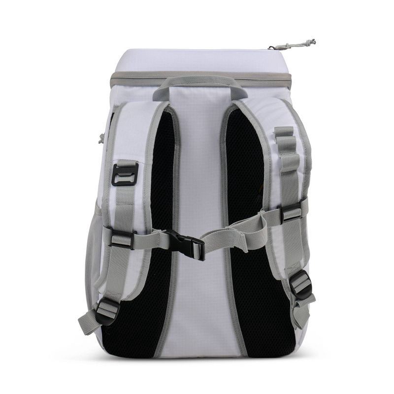 slide 6 of 9, Igloo Marine 20" 9qt Backpack Cooler - White: Odor-Resistant, Outside Storage Pocket, 9 qt