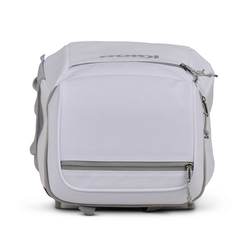 slide 7 of 9, Igloo Marine 20" 9qt Backpack Cooler - White: Odor-Resistant, Outside Storage Pocket, 9 qt
