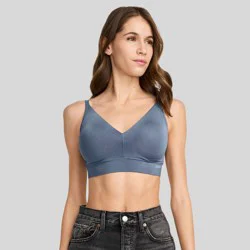 Jockey Generation™ Seamfree® Light Lift Bralette - Dusk Blue M: Wireless, Adjustable Straps, Medium Coverage