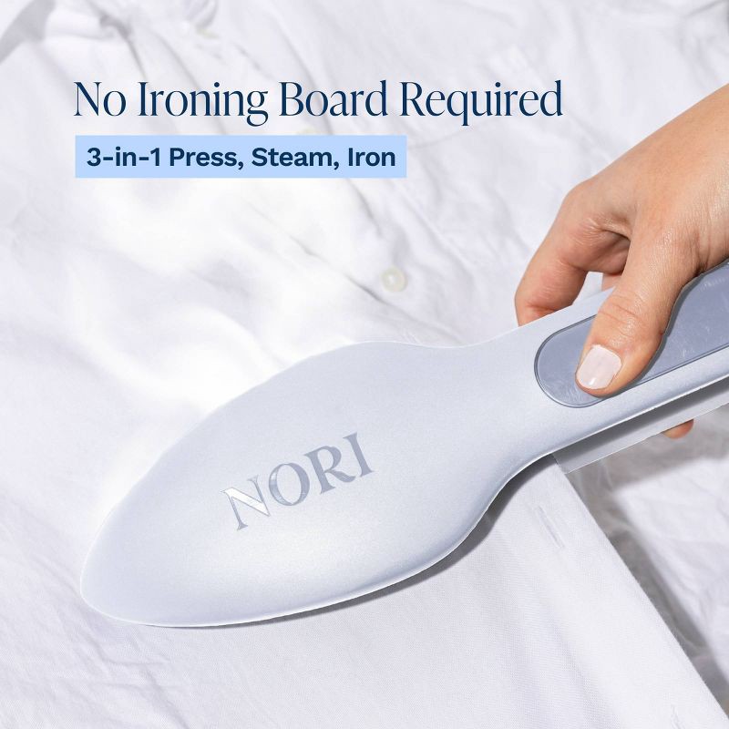 slide 2 of 8, Nori Press Handheld Steam Iron - White, 1 ct