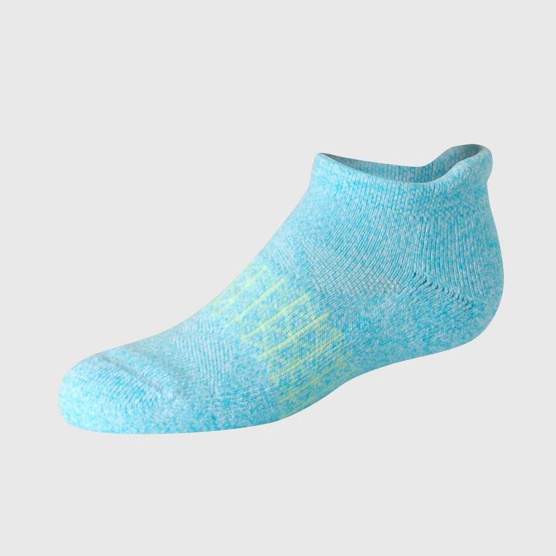 slide 3 of 6, Hanes Girls' 4pk Absolute Active Heel Shield Socks - colors may vary S: Arch Support, Ankle Height, 4 ct