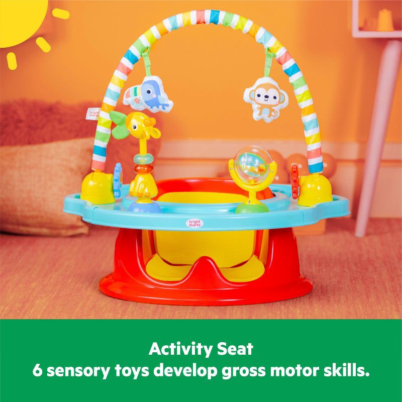 slide 5 of 12, Bright Starts SuperSeat 3-in-1 Seat Playful Paradise Unisex, 1 ct