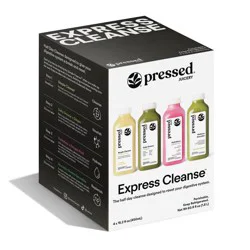 Pressed Juicery 1/2 Day Express Cleanse - 4ct/15.2 fl oz