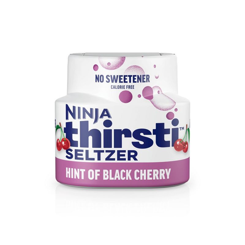 slide 1 of 7, Ninja Thirsti SELTZER Black Cherry Flavored Water Drops, 1 ct