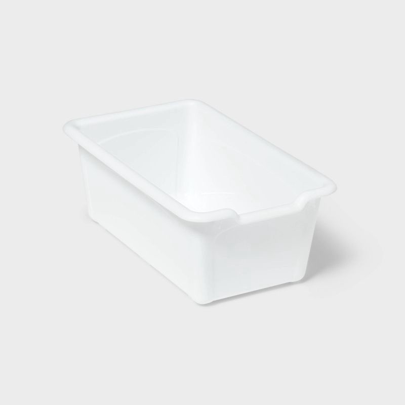 slide 3 of 3, Cubby Storage Bins White 4ct, Teacher Supplies - up&up™, 4 ct