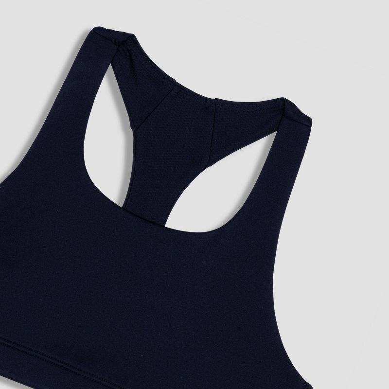 slide 2 of 3, Maidenform Girls' Spacer Sports Bra - Black XL, 1 ct