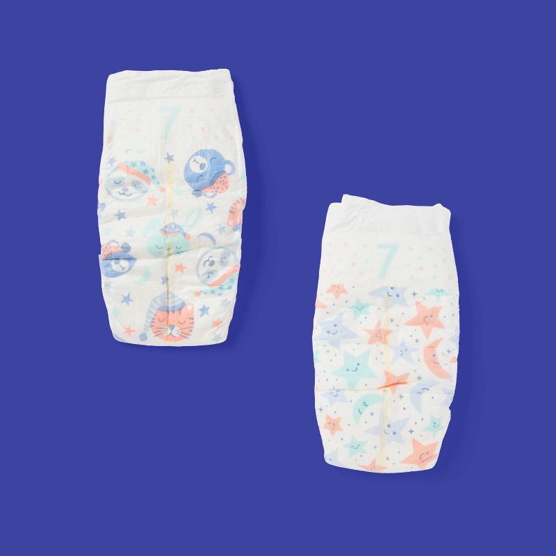 slide 2 of 6, Disposable Overnight Diapers - Size 7 - 36ct - up&up™, 7 x 36 ct