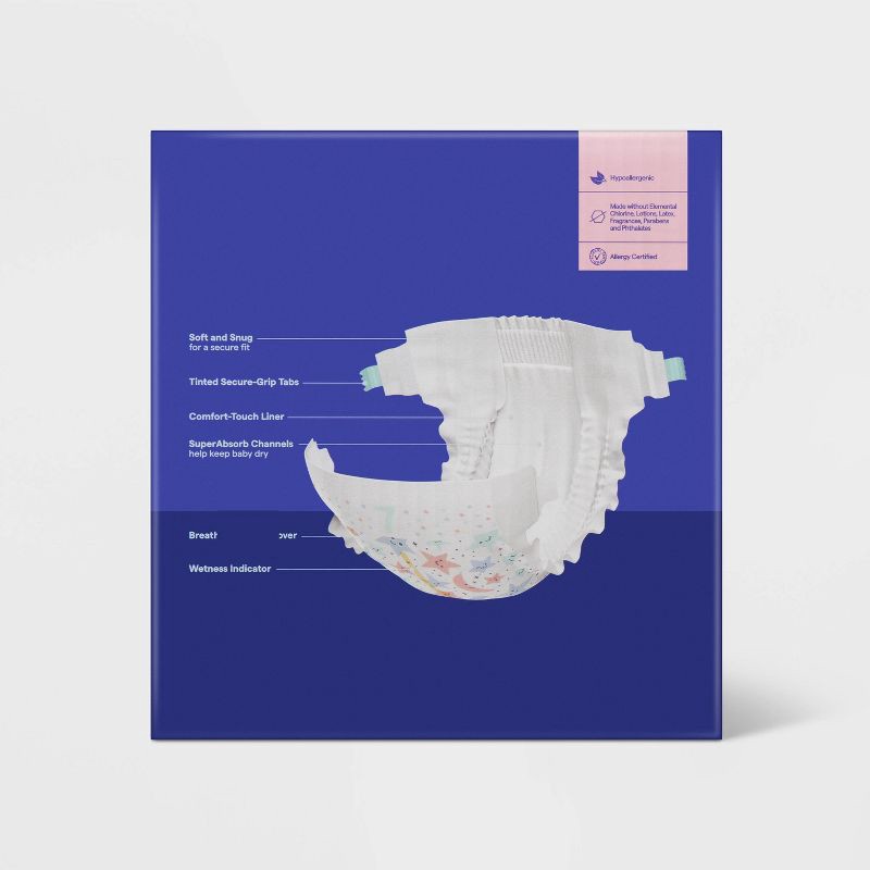 slide 3 of 6, Disposable Overnight Diapers - Size 7 - 36ct - up&up™, 7 x 36 ct