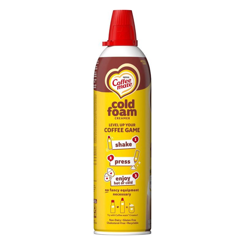 slide 11 of 11, Coffee mate Cold Foam Brown Butter Chocolate Chip Coffee Creamer - 14oz, 14 oz