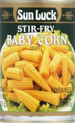 Sun Luck Baby Corn 15 oz