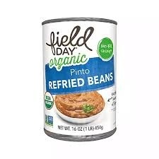 slide 1 of 1, Field Day Organic Pinto Refried Beans, 15 oz