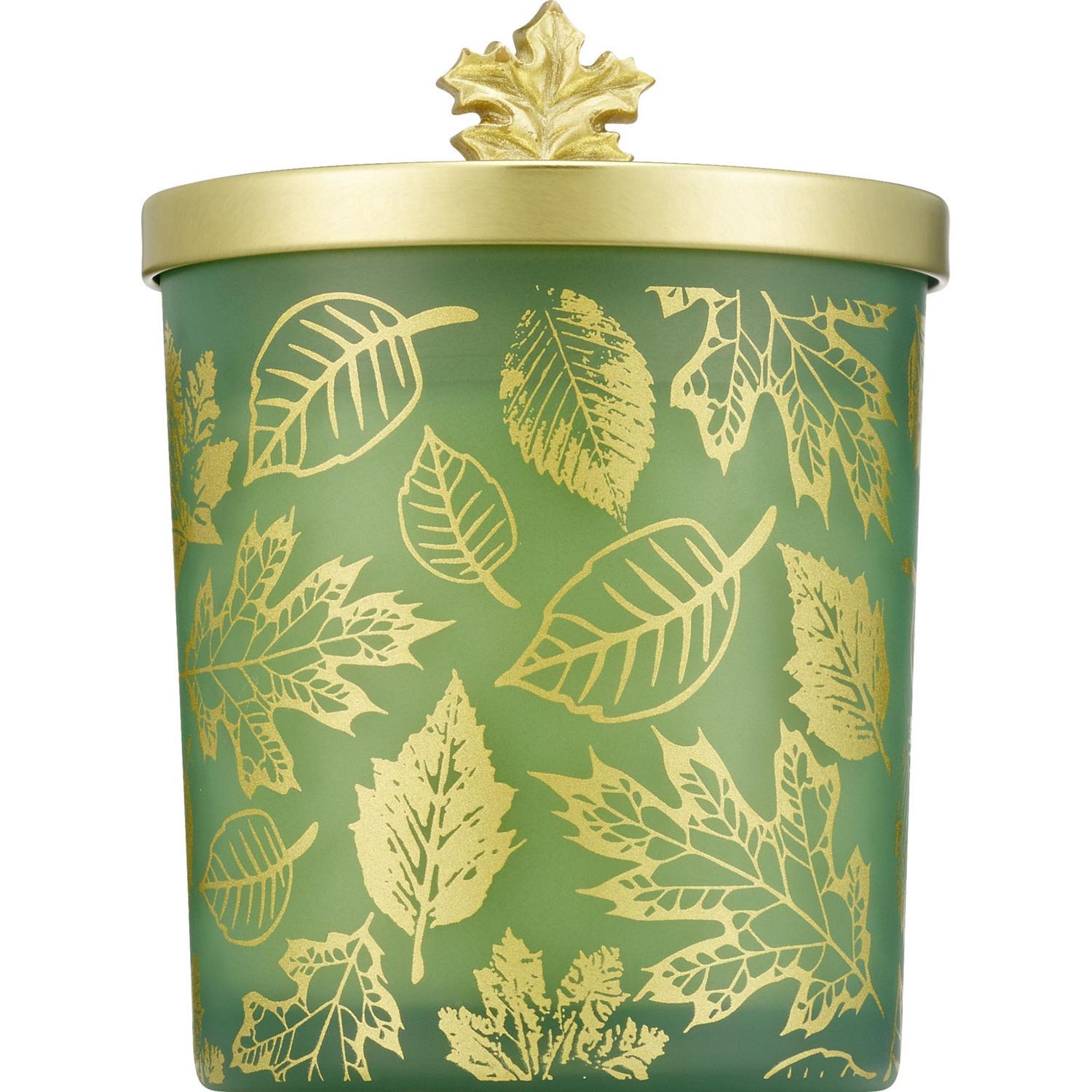 slide 1 of 1, Universal Candle Company Universal Candle Co. Fall Leaves Candle, Cinnamon Apple Scent, 9.5 Oz, 9.5 oz