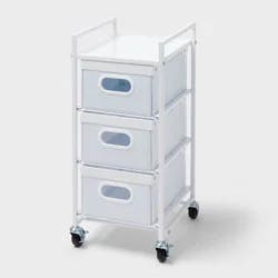 3 Drawer Narrow Cart on Wheels - Brightroom™