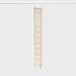 10 Shelf Hanging Shoe Storage Organizer Tan - Brightroom™