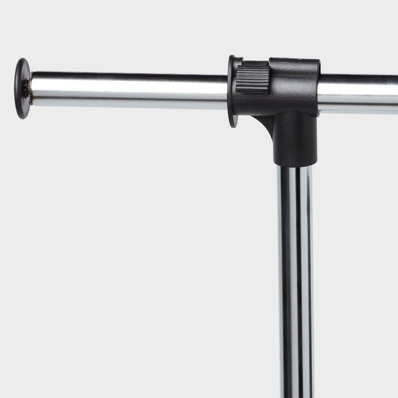 slide 3 of 3, Adjustable Double Rod Garment Rack - Brightroom™, 1 ct