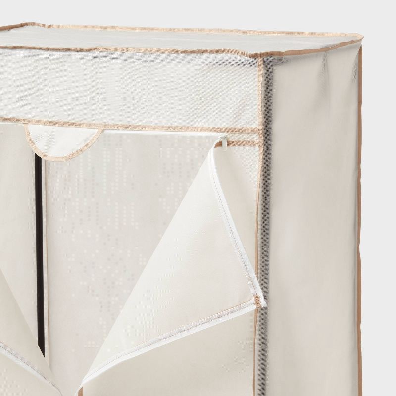 slide 3 of 3, 30" White Covered Storage Closet - Brightroom™, 1 ct