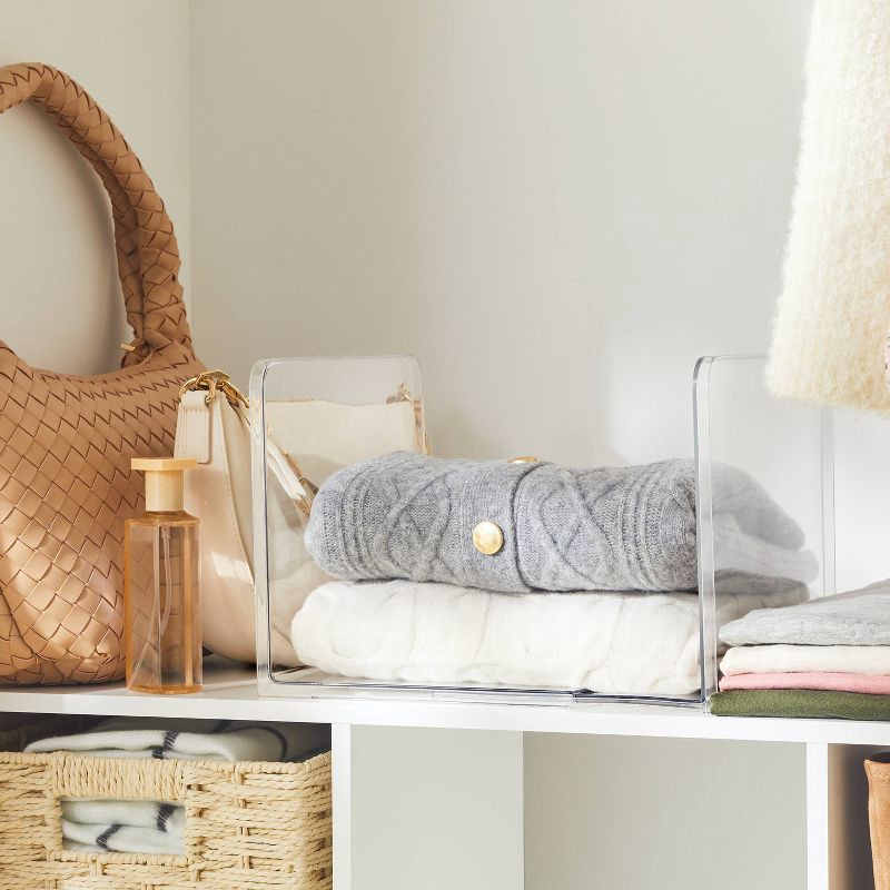 slide 2 of 3, Adjustable Shelf Divider - Brightroom™, 1 ct