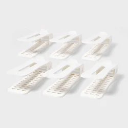 Shoe Space-Saving Slot Organizers 6pk - Brightroom™