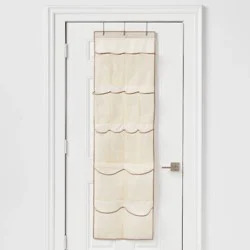 Over-the-Door Shoe Organizer Clear - Brightroom™