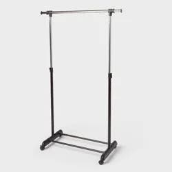 Adjustable Single Rod Garment Rack - Brightroom™