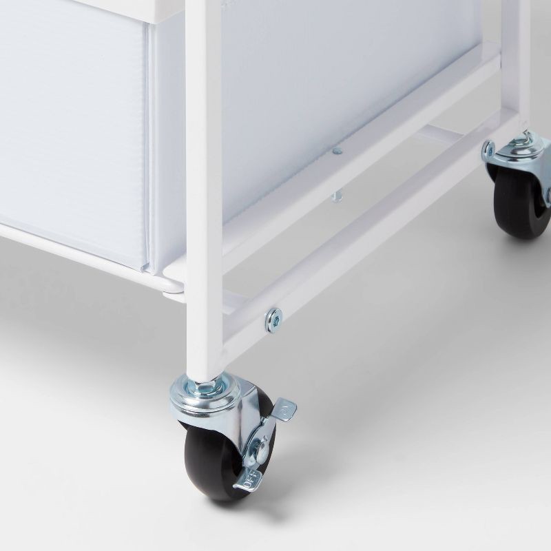 slide 3 of 3, 3 Drawer Cart on Wheels - Brightroom™, 1 ct