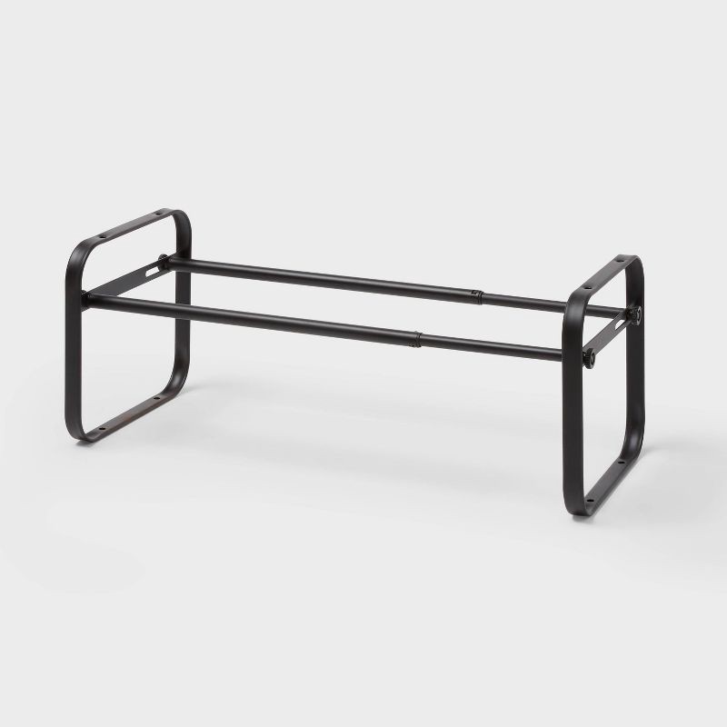 slide 1 of 3, 1-Tier Stackable - Expandable Shoe Rack - Brightroom™, 1 ct