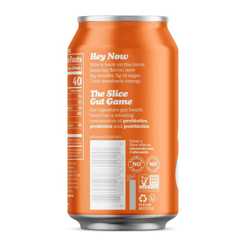 slide 4 of 7, Slice Orange Soda - 12 fl oz, 12 fl oz