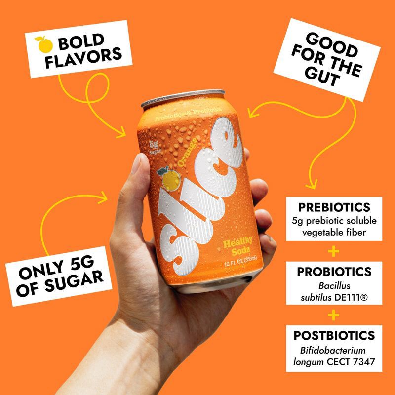 slide 7 of 7, Slice Orange Soda - 12 fl oz, 12 fl oz