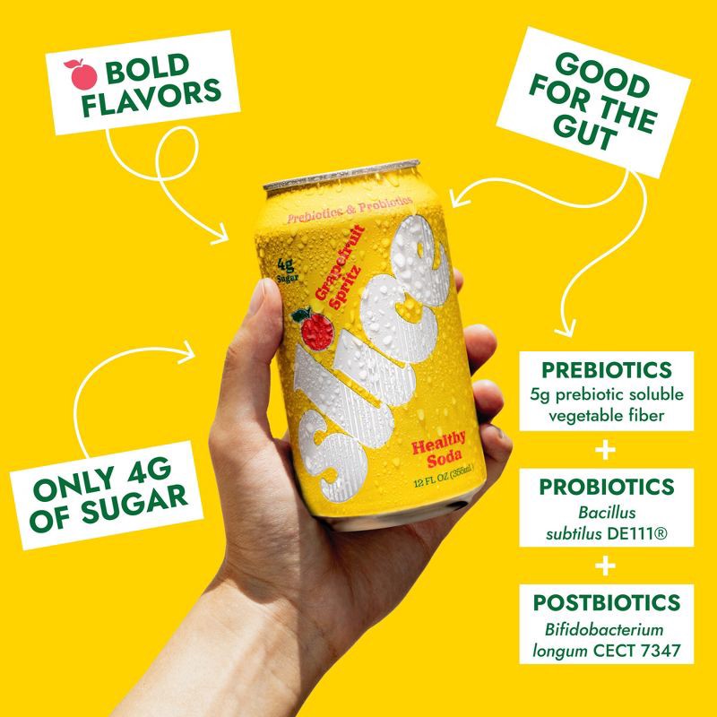 slide 6 of 8, Slice Grapefruit Spritz - 12 fl oz, 12 fl oz