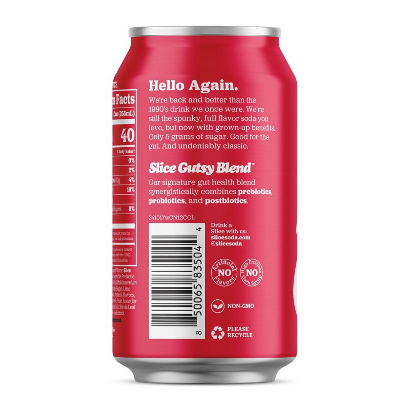 slide 8 of 9, Slice Classic Cola Healthy Soda - 12 fl oz, 12 fl oz