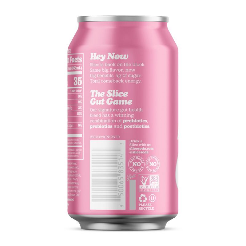 slide 3 of 7, Slice Strawberry Soda - 12 fl oz, 12 fl oz