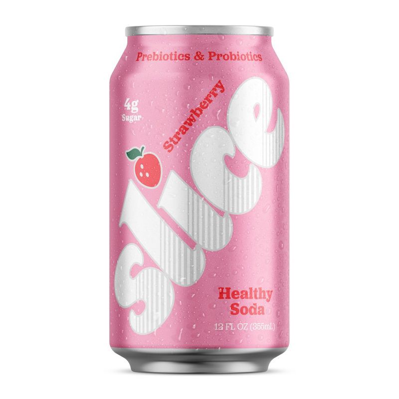 slide 1 of 7, Slice Strawberry Soda - 12 fl oz, 12 fl oz
