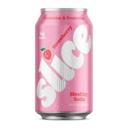 Slice Strawberry Soda - 12 fl oz
