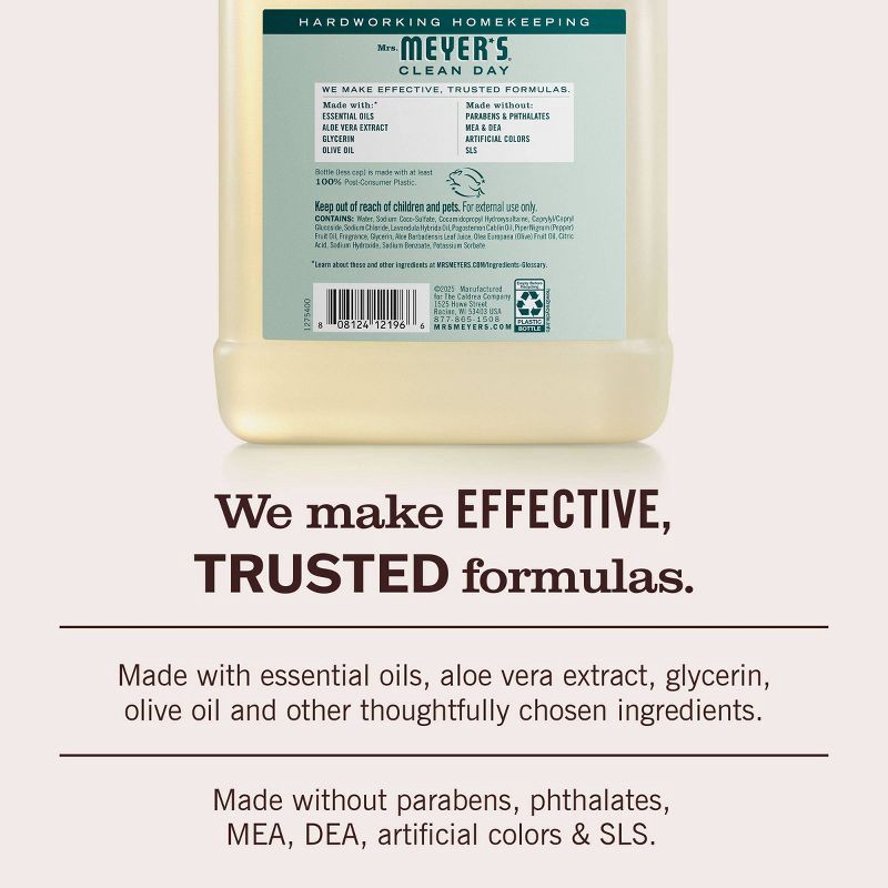 slide 5 of 9, Mrs. Meyer's Clean Day Liquid Hand Soap Refill - Birchwood - 33 fl oz, 33 fl oz