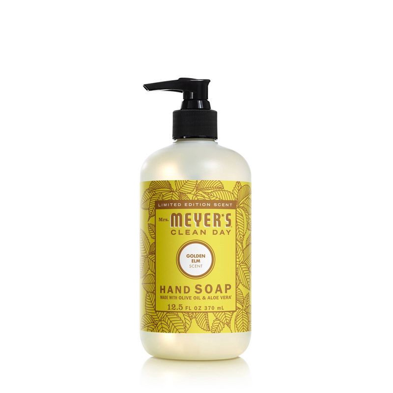 slide 1 of 6, Mrs. Meyer's Clean Day Liquid Hand Soap - Golden Elm - 12.5 fl oz, 12.5 fl oz