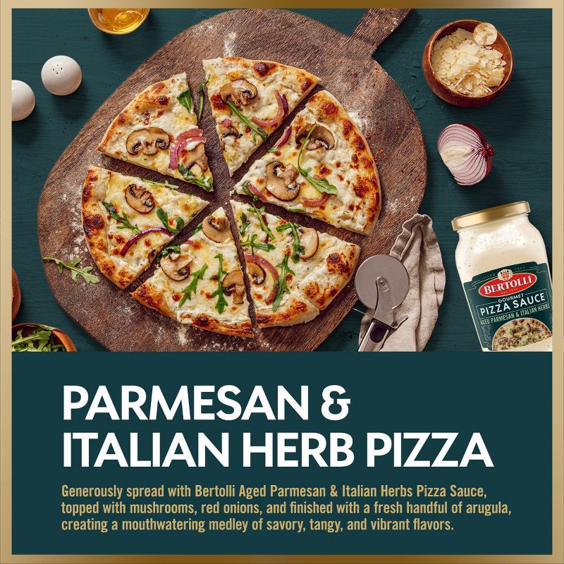 slide 5 of 7, Bertolli Aged Parmesan and Italian Herbs Pizza Sauce - 15oz, 15 oz
