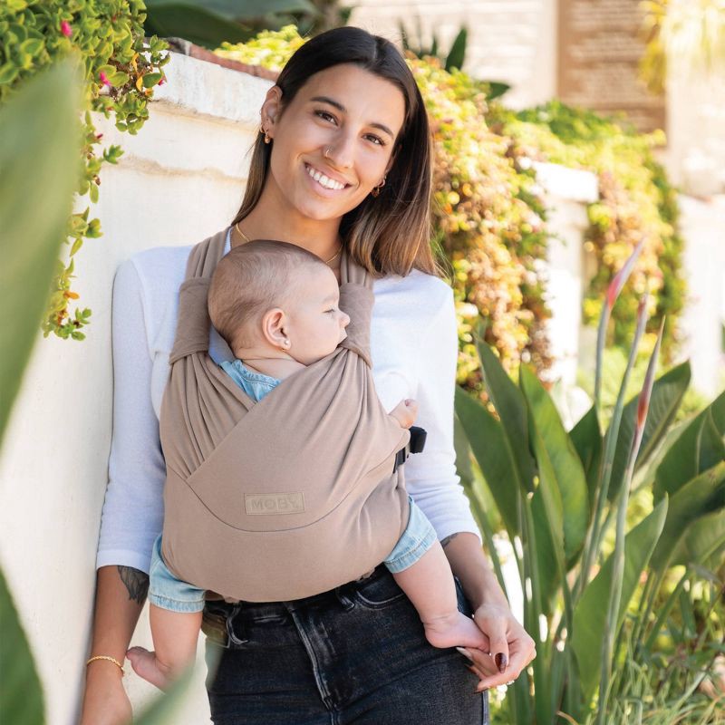 slide 4 of 8, Moby Duet Baby Carrier - Sparrow, 1 ct