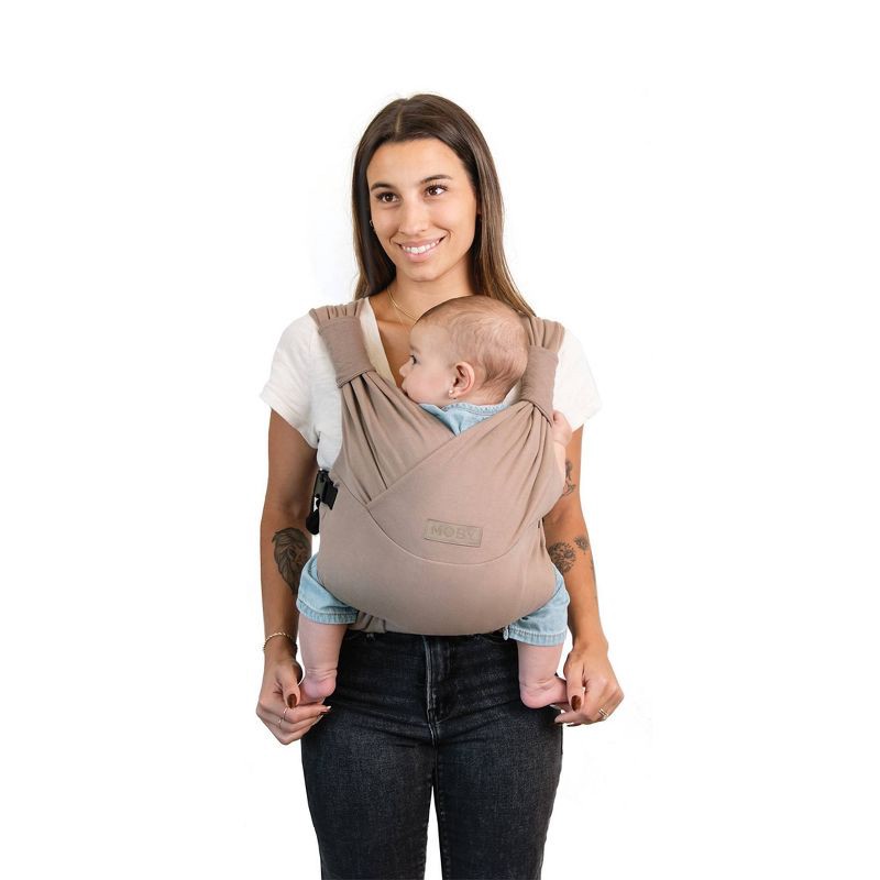 slide 1 of 8, Moby Duet Baby Carrier - Sparrow, 1 ct