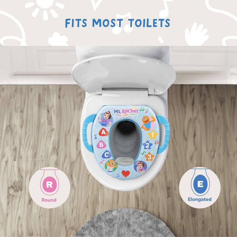 slide 3 of 10, Ms. Rachel Soft Potty Training Seat, 1 ct