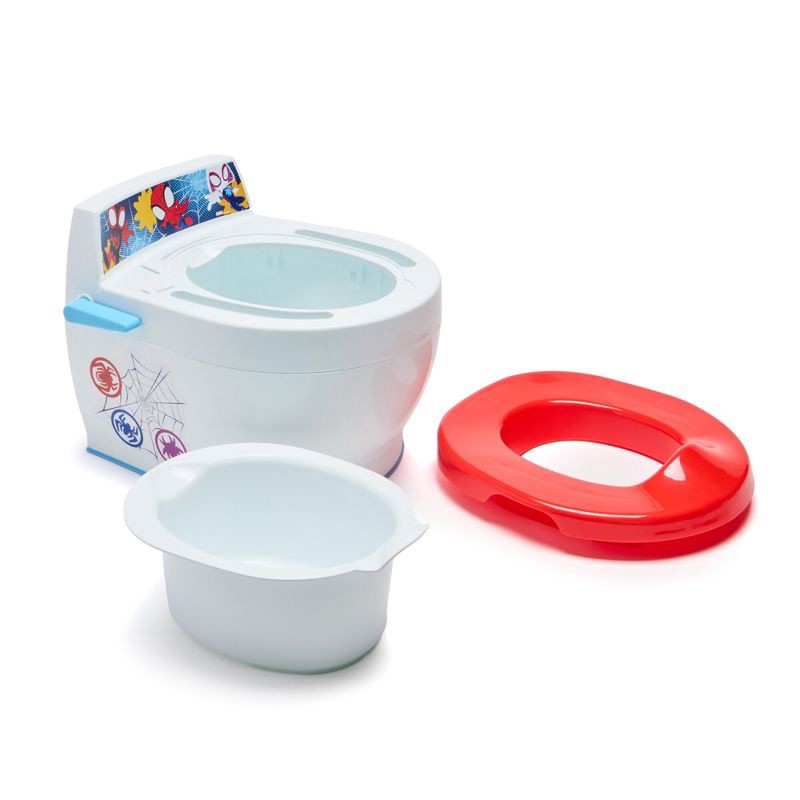 slide 3 of 11, Marvel Spider-Man and his Amazing Friends 2-in1 Potty Training Toilet Seat and Potty Chair, 1 ct
