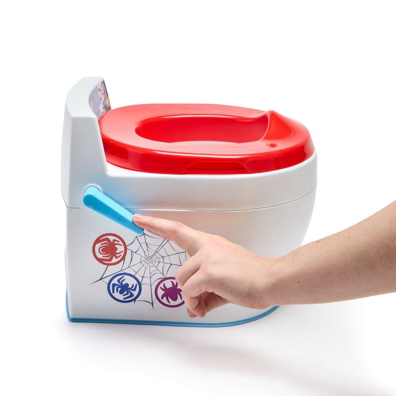 slide 4 of 11, Marvel Spider-Man and his Amazing Friends 2-in1 Potty Training Toilet Seat and Potty Chair, 1 ct