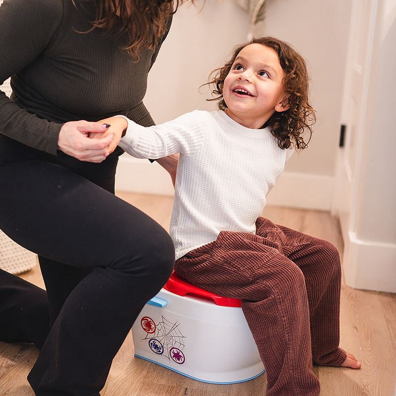 slide 7 of 11, Marvel Spider-Man and his Amazing Friends 2-in1 Potty Training Toilet Seat and Potty Chair, 1 ct