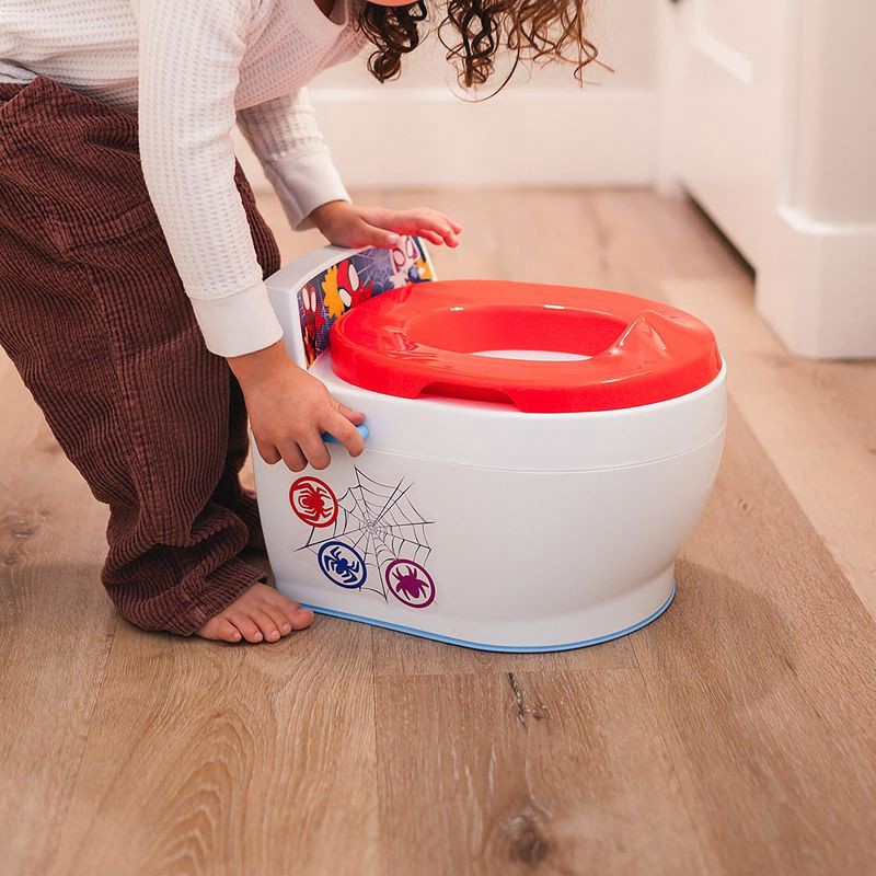 slide 9 of 11, Marvel Spider-Man and his Amazing Friends 2-in1 Potty Training Toilet Seat and Potty Chair, 1 ct