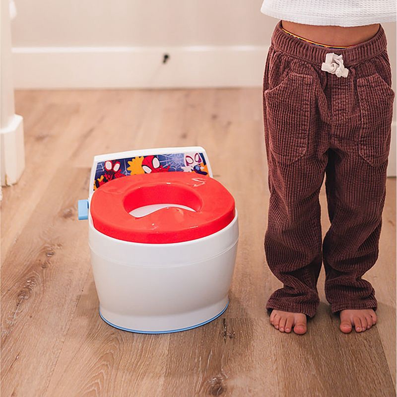 slide 11 of 11, Marvel Spider-Man and his Amazing Friends 2-in1 Potty Training Toilet Seat and Potty Chair, 1 ct