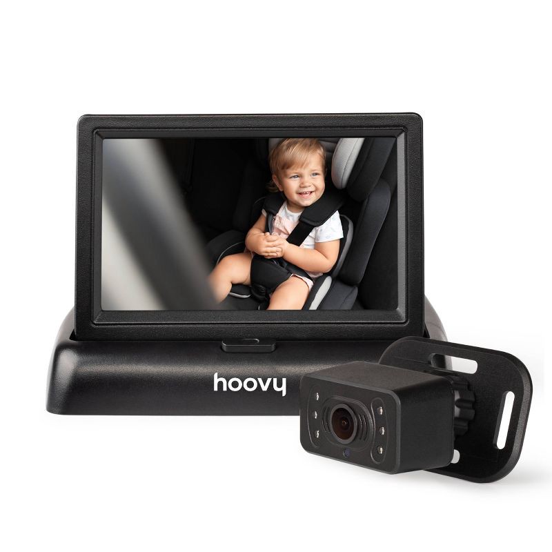 slide 8 of 8, Hoovy Easy To Install Baby Car Camera Monitor with HD Real Time Video, 1 ct