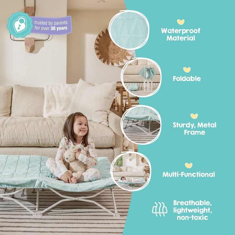 slide 7 of 14, Regalo My Cot with Quilted Waterproof Sheet, 1 ct