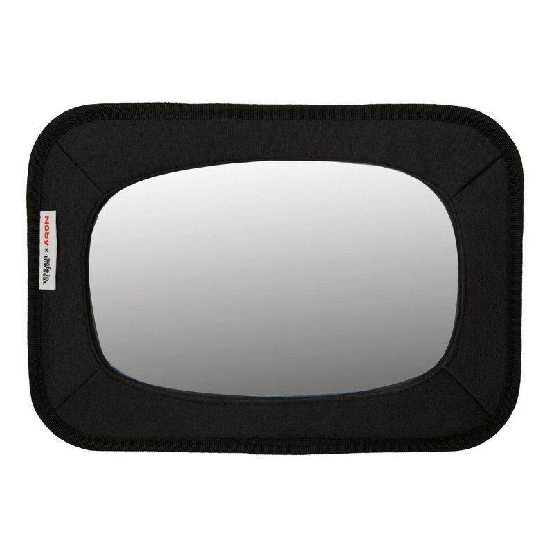 slide 1 of 6, Nuby x Safe in the Seat Soft Fabric Backseat Baby View Mirror, 1 ct