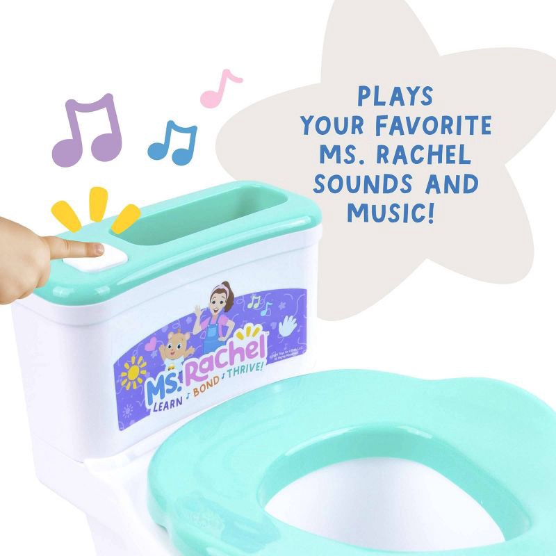 slide 3 of 8, Ms. Rachel Floor Potty Training Chair with Sound, 1 ct