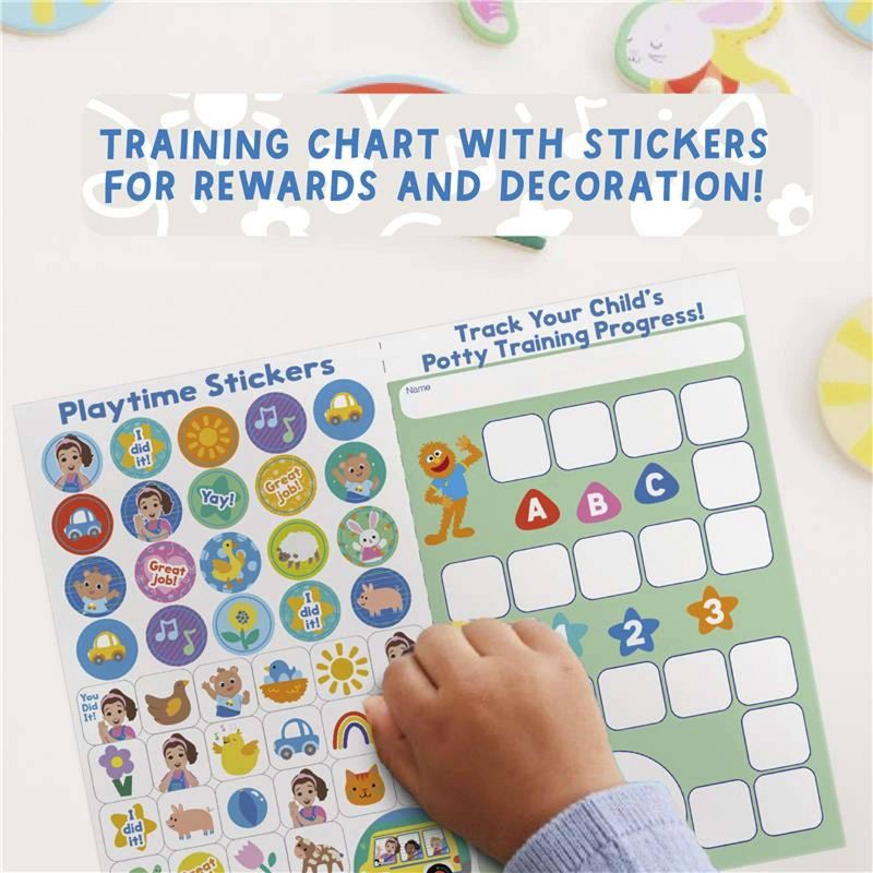 slide 7 of 8, Ms. Rachel Floor Potty Training Chair with Sound, 1 ct