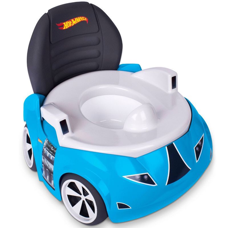 slide 1 of 6, Hot Wheels Potty Trainer - Blue, 1 ct
